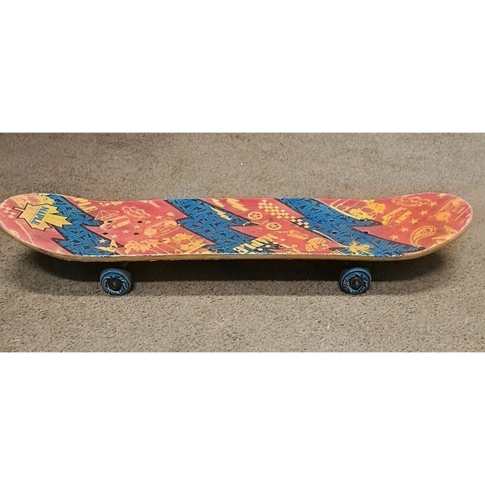 Maple Skateboard 31" x 7-1/2" Complete Board, w/ Maple 53 Wheels